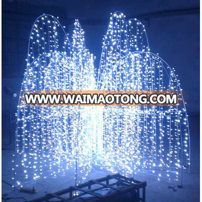 3D led water fountain light for square mall decoration