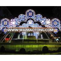 hot selling outdoor LED Muslim meelad motif Ramadan Eid al-fitr decoration light